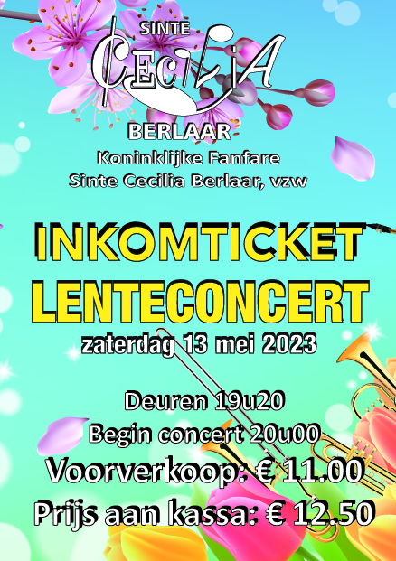 inkomkaart Lenteconcert